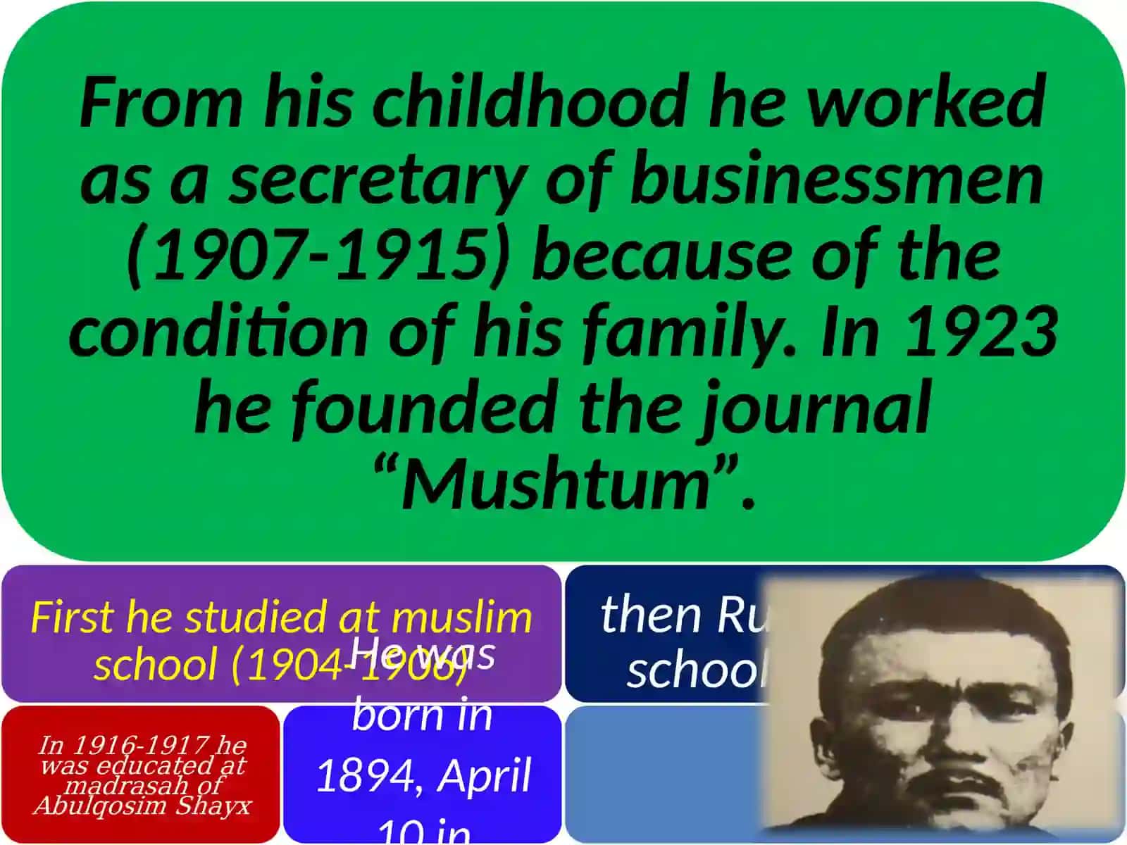 Abdulla Qodiriy(1894-1938) and atranslator and atranslator 3