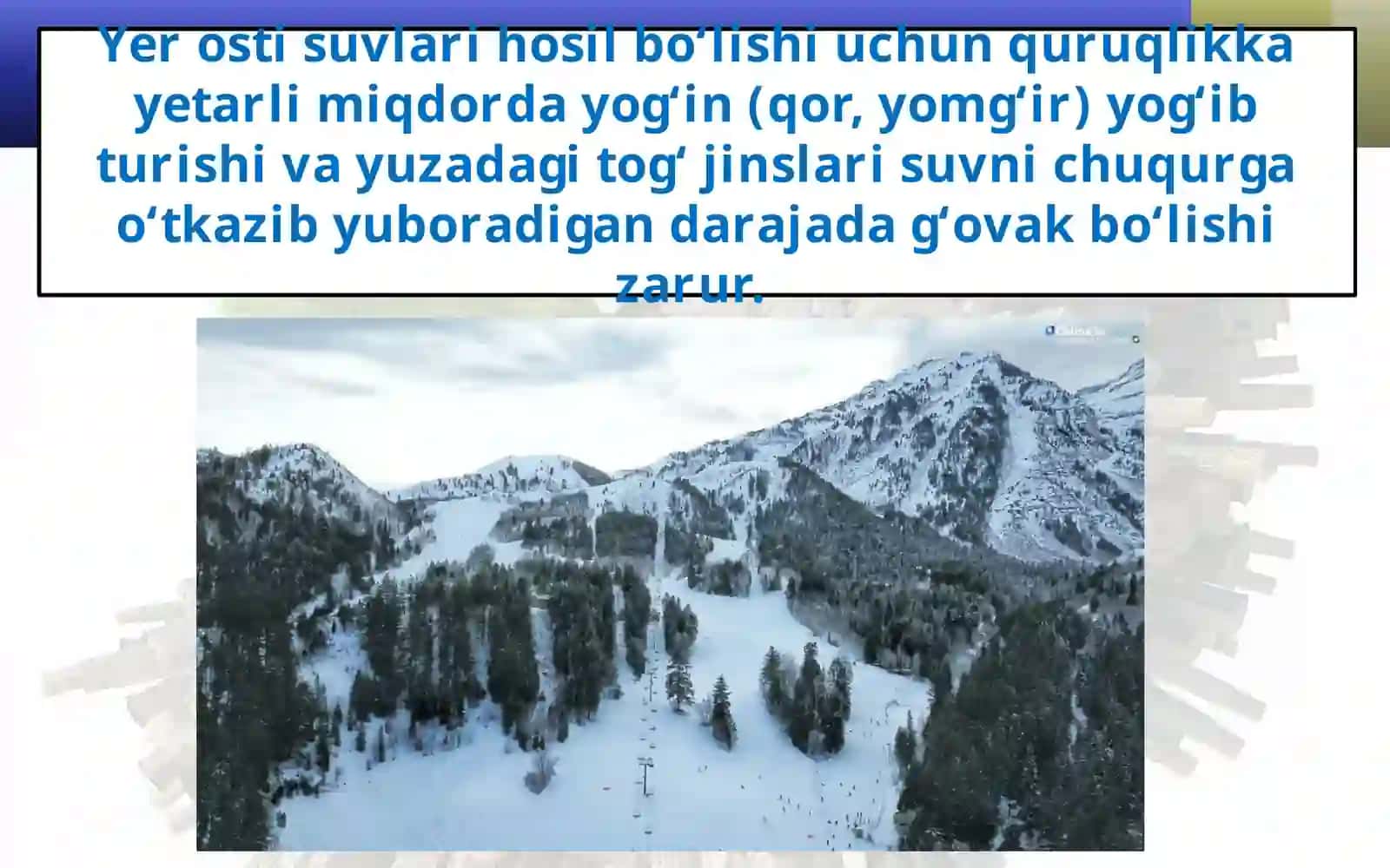 Yer osti suvlari 3