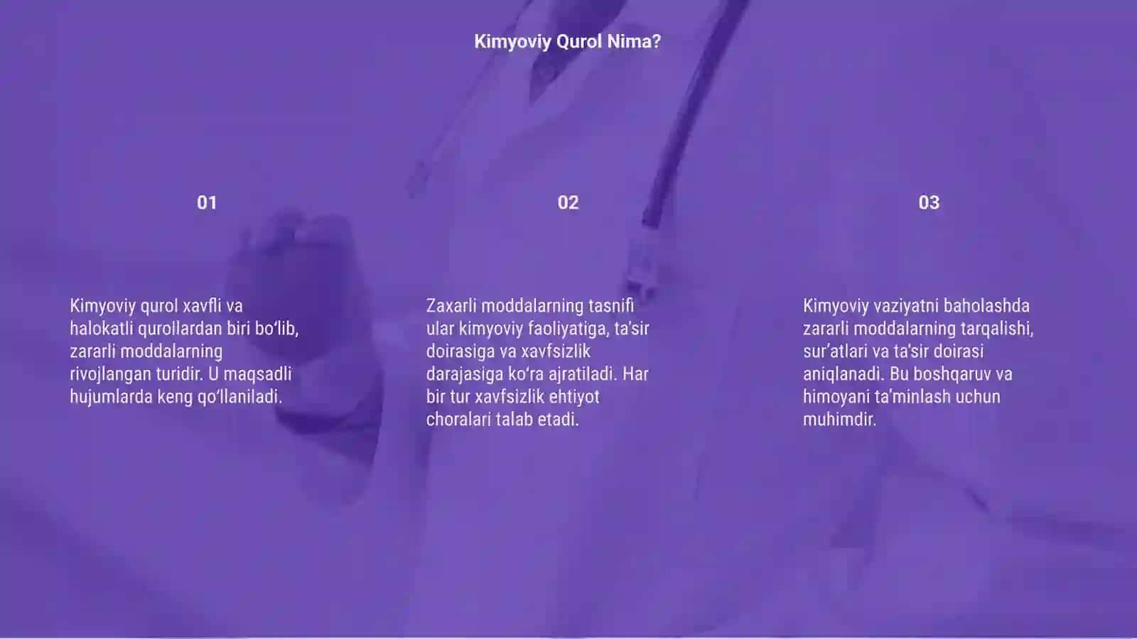 Kimyoviy qurol 3