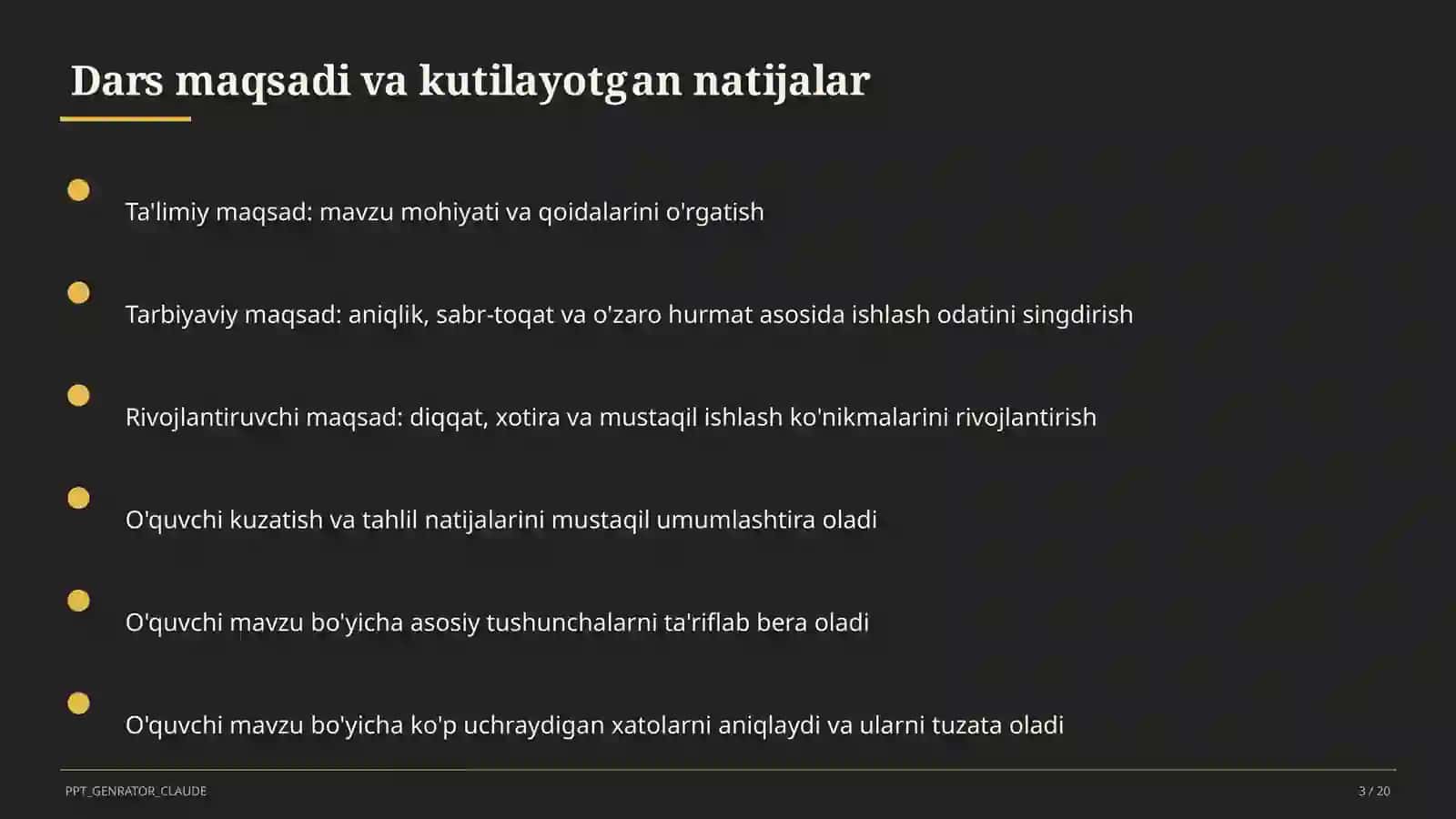 Interfaol metodlar: Klaster va Aqliy hujum 3