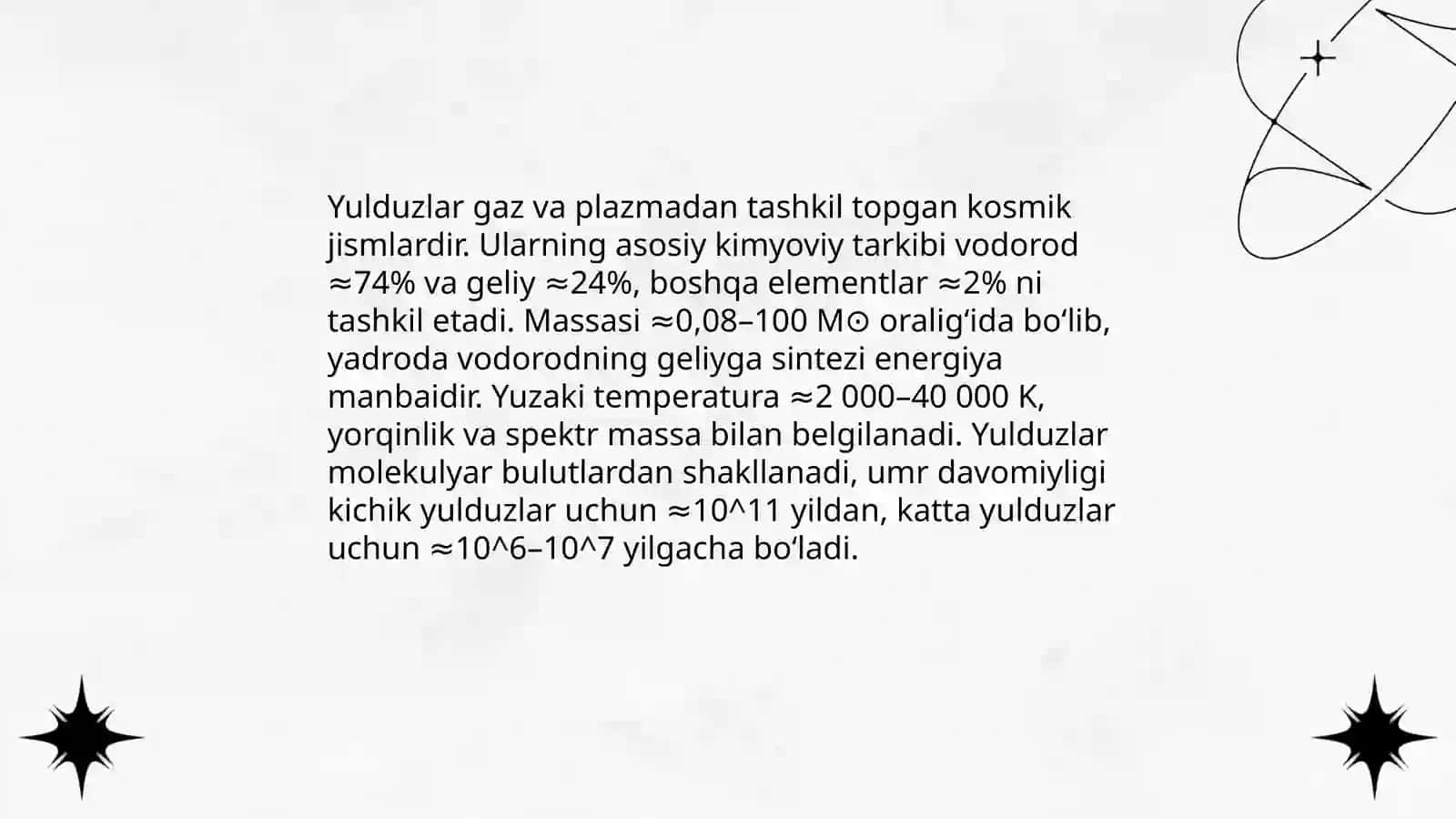 Yulduzlar 3