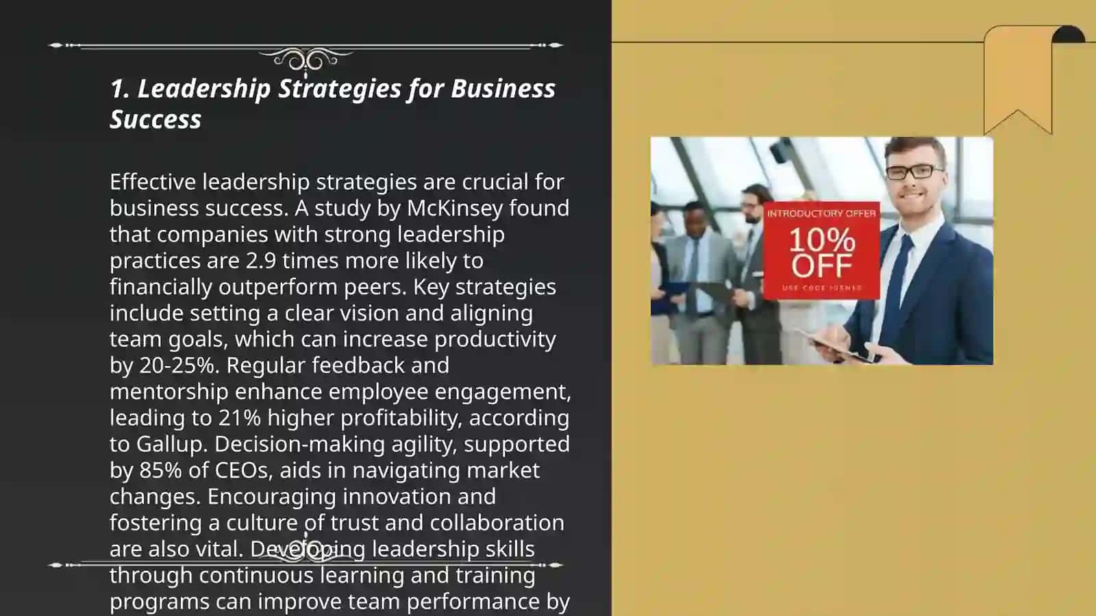 Leadership Strategies for Business Success 3