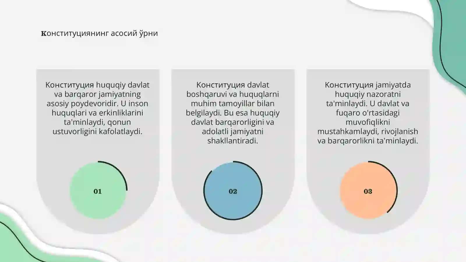 Konstitutsiya huquqiy davlat va barqaror jamiyat poydevori 3