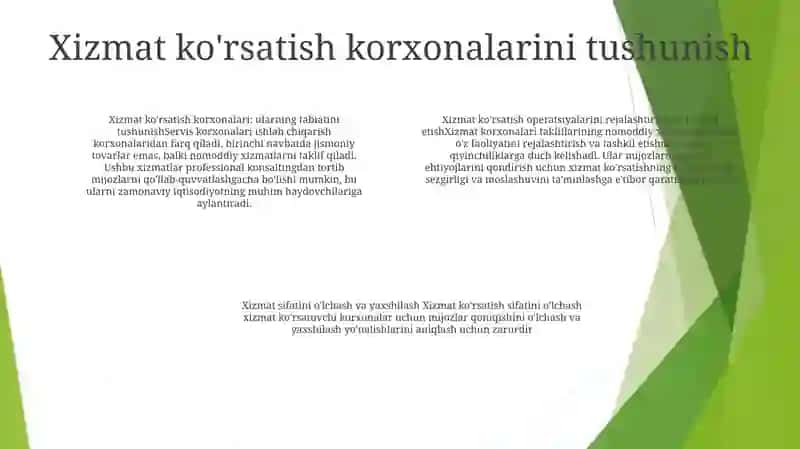 Serves Korxonalarida Rejalashtirishni Tashkil Etish 3