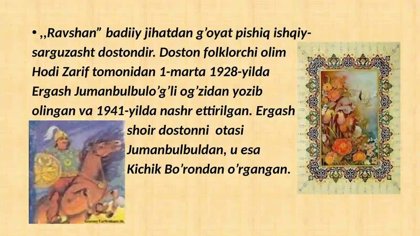 "Ravshan”dostoni" 3