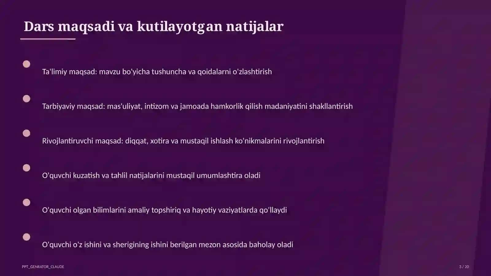 Yengil atletika: uzunlikka sakrash (6-sinf) 3