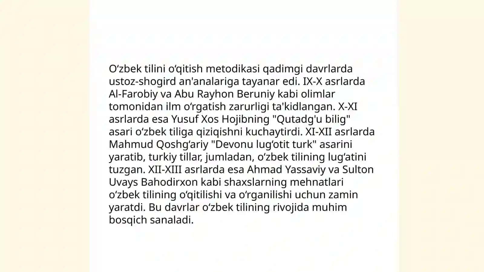 O'zbek tili o'qitish metodikasining tarixiy shakllanishi 3