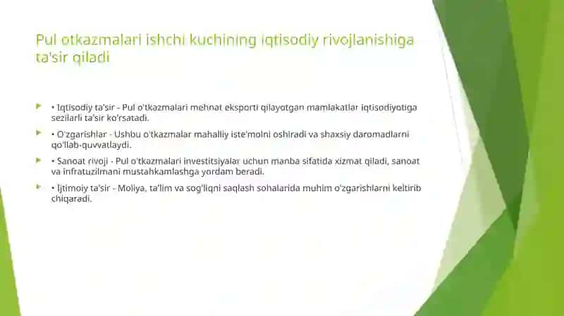 Pul otkazmalari ishchi kuchining ta'siri 3