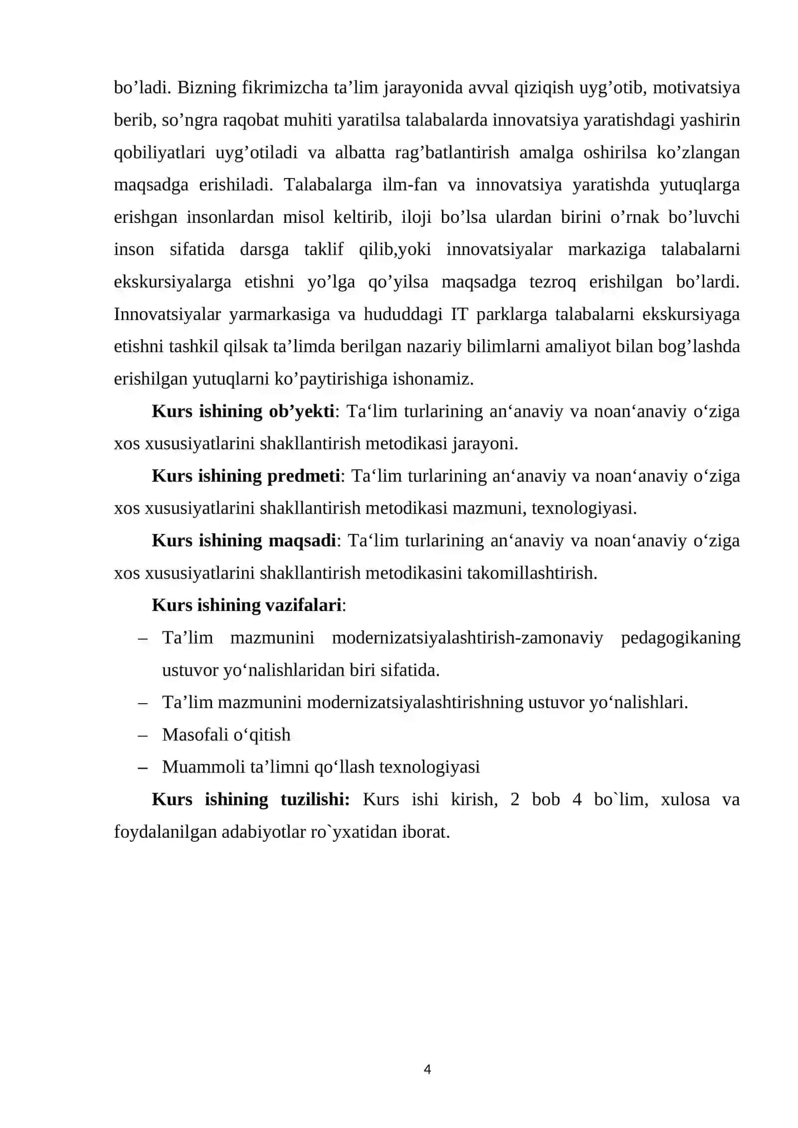 TA‘LIM TURLARINING AN‘ANAVIY VA NOAN‘ANAVIY O‘ZIGA XOS XUSUSIYATLARI 3