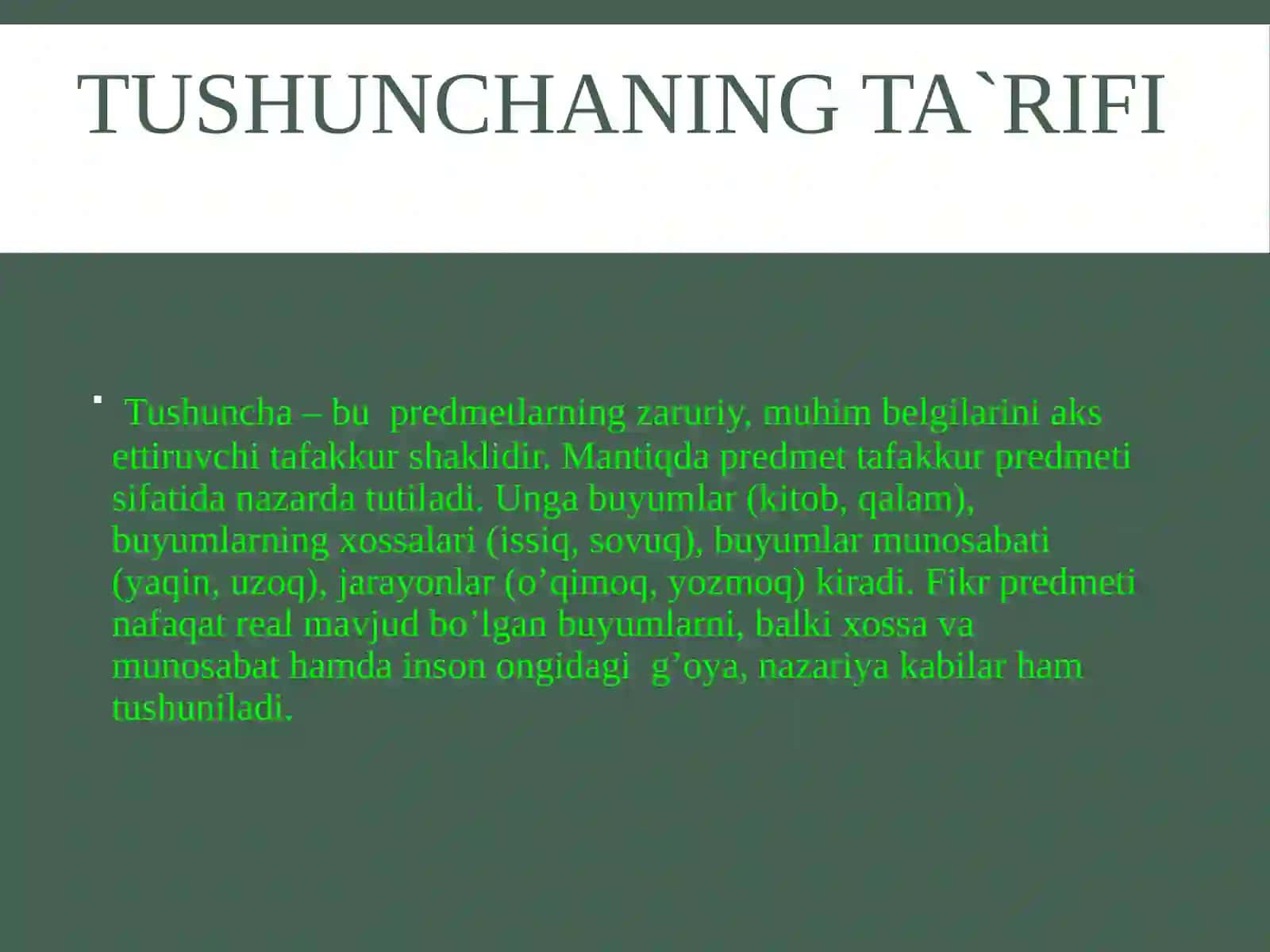 Tushunchaning mohiyati va turlari 3