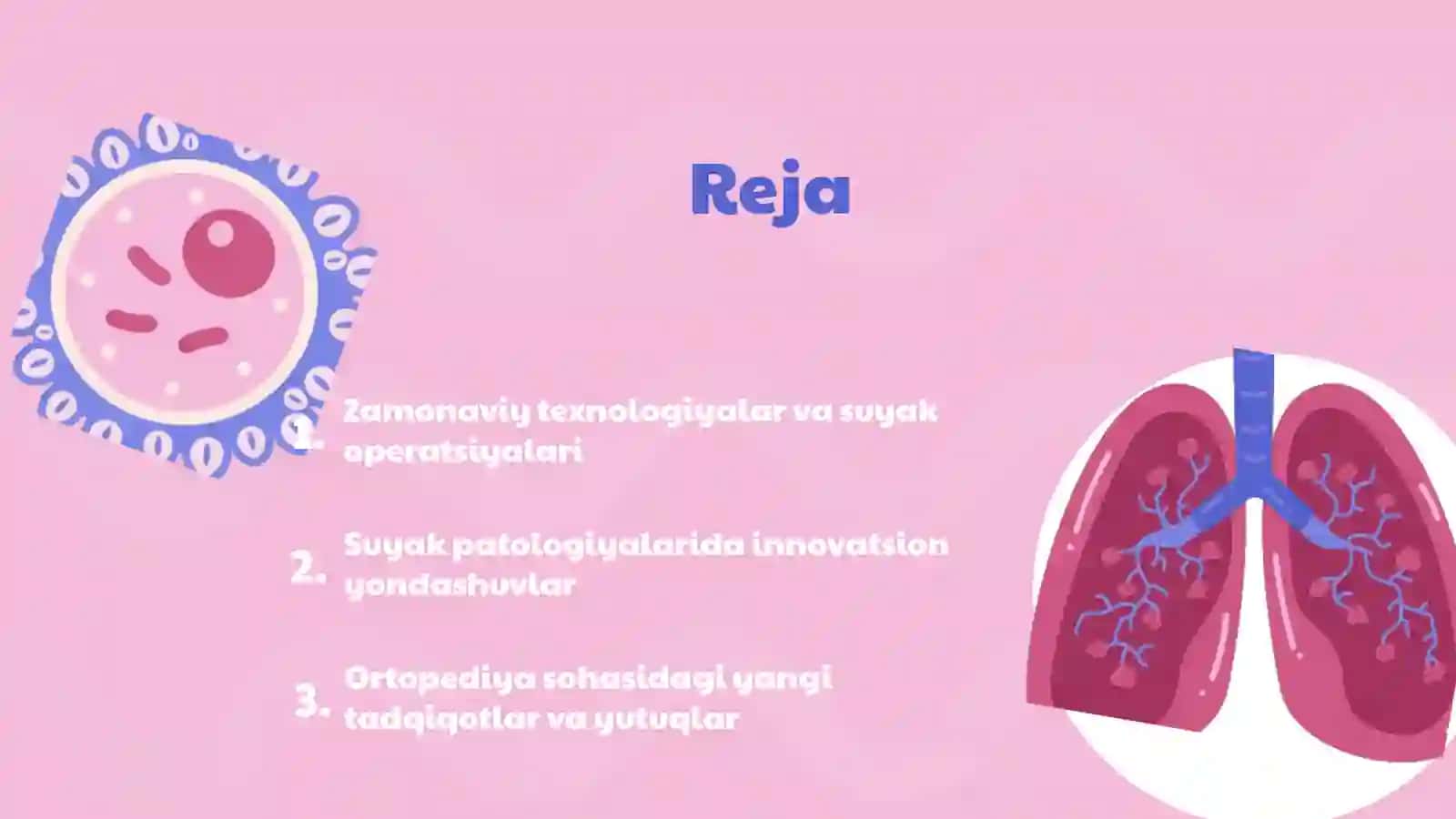 Zamonaviy ortopediya yutuqlari va suyaklar patologiyalari 3