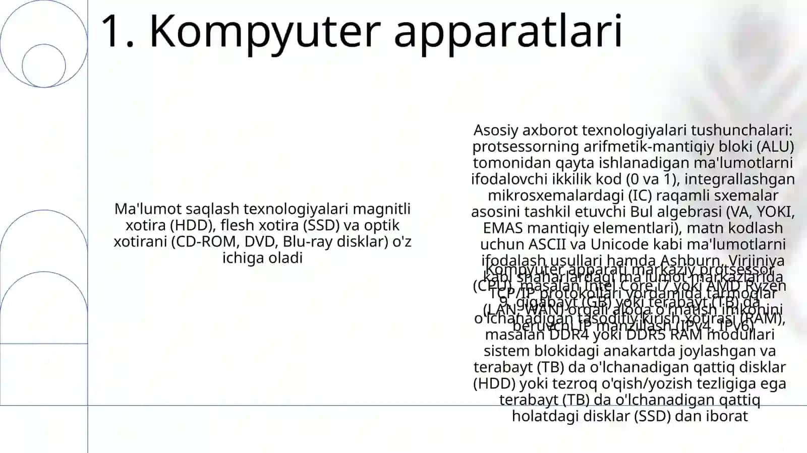 Axborot texnologiyalari asoslari 3