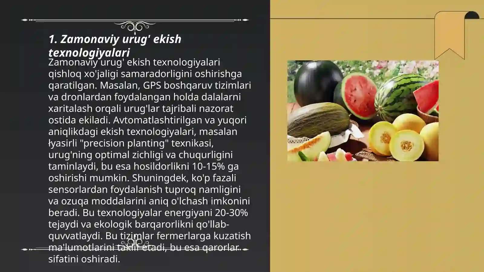 Zamonaviy Urug' Ekish Texnologiyalari 3
