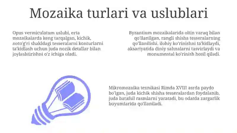 Mozaika turlari va yasalish bosqichlari 3