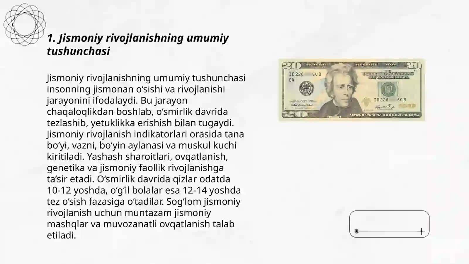 Indekslar va koeffitsientlar metodi yordamida jismoniy rivojlanishni baxolash 3