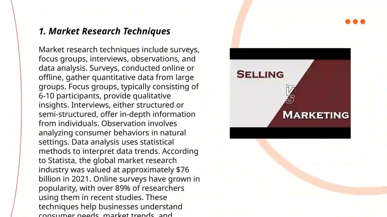 Market Research Techniques 3
