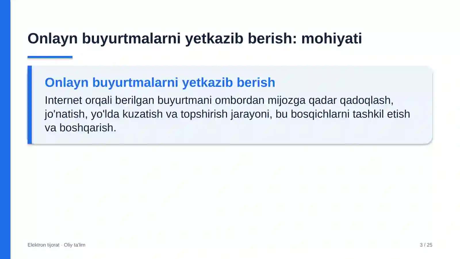 soliq maslahatchilari tashkilotlarida onlayn buyurtmalarni yetkazib berish 6660 3