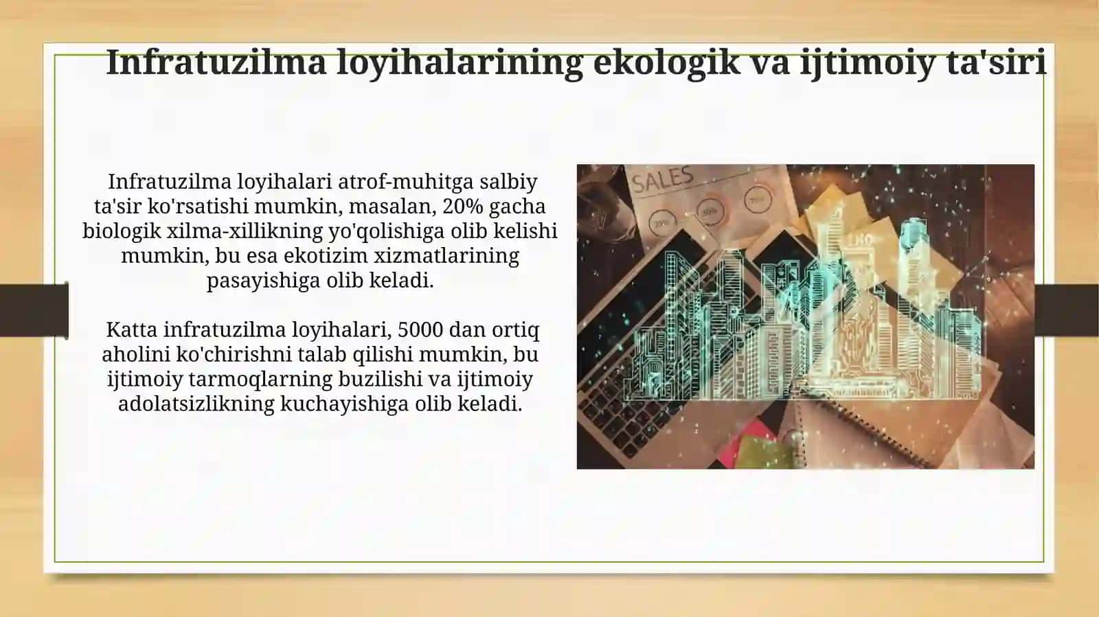 Investitsiya faoliyativainfratuzilmasi 3
