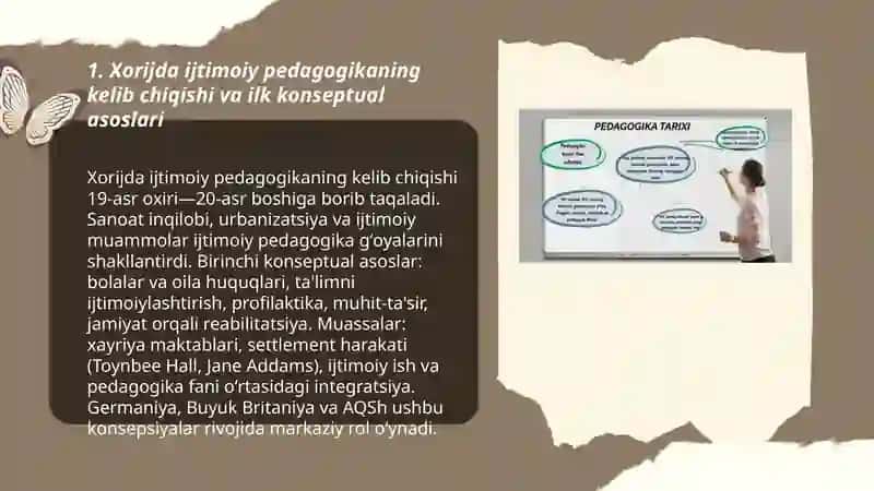 Xorijda ijtimoiy pedagogikaning rivojlanish tarixi 3