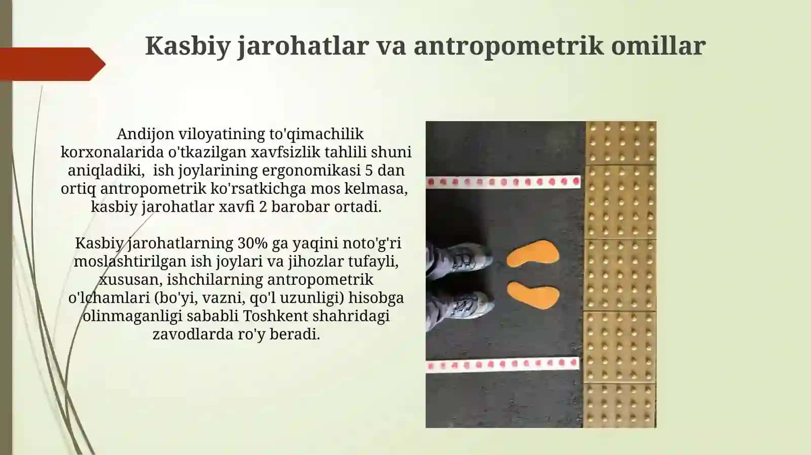 Inson antropometrik korsatkichlarning faoliyati havfsizligiga tasiri 3