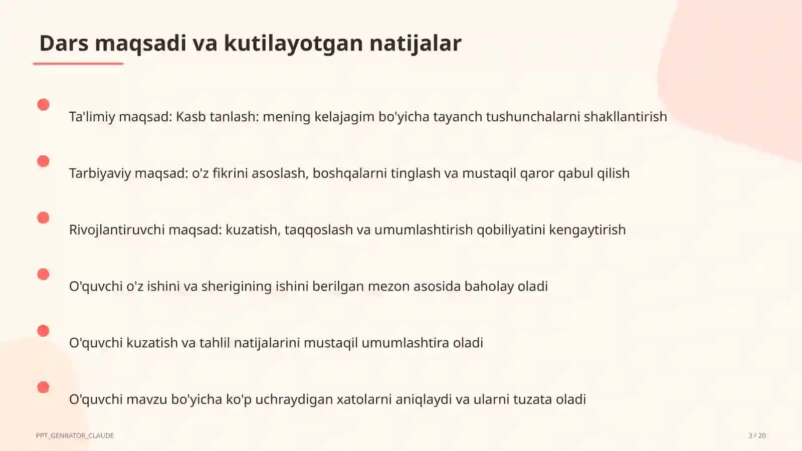 Sinf soati va tarbiyaviy tadbirlar 3