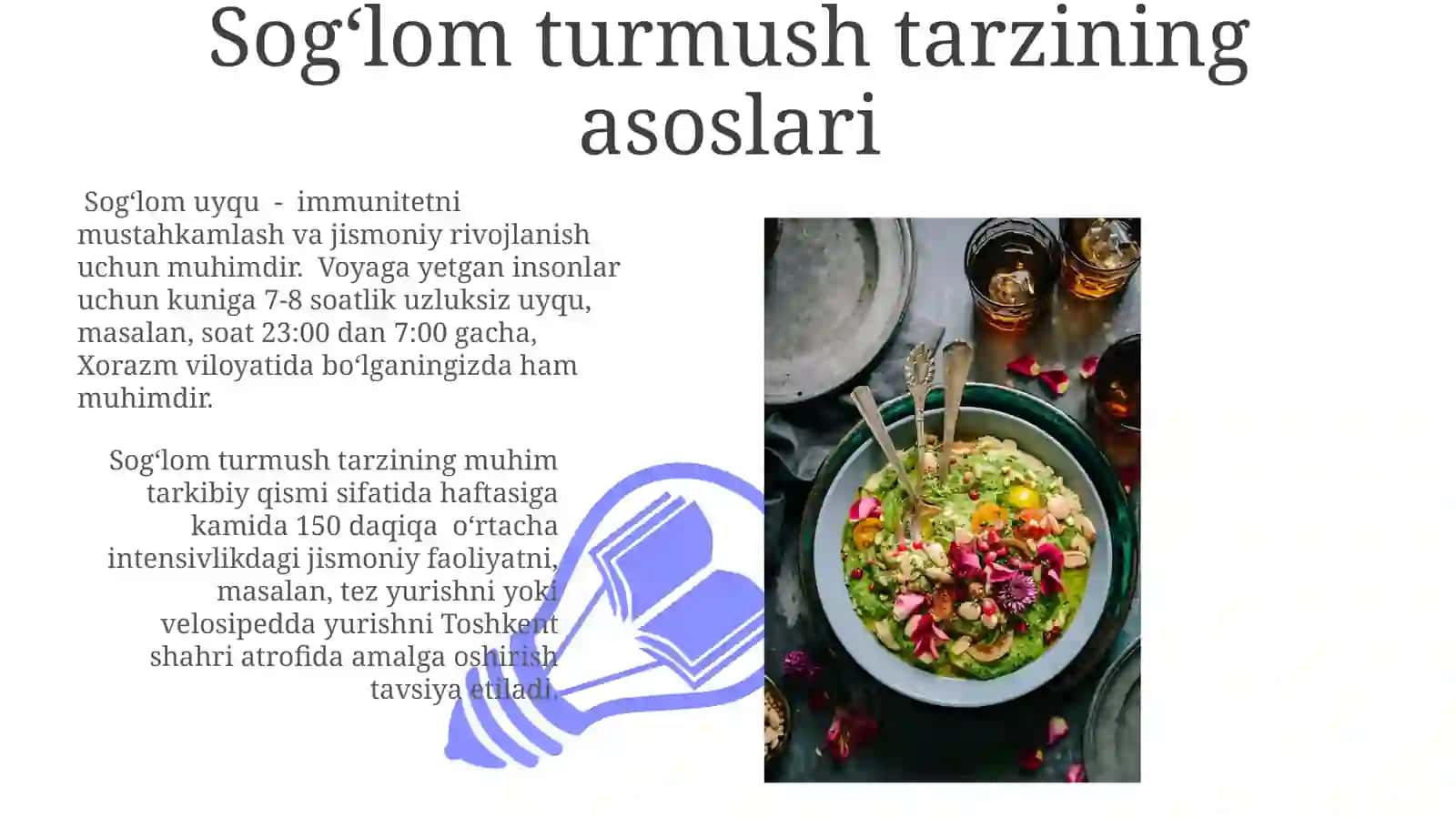 Jismoniy rivojlanish va sog'lom turmush tarzi 3