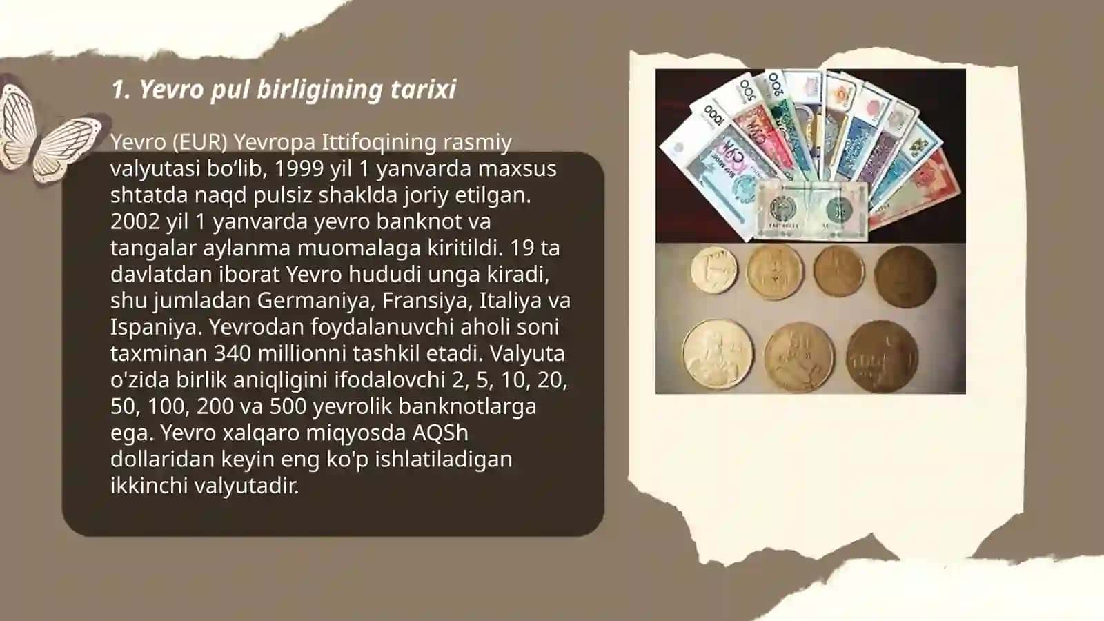 Yevro pul birligi 3