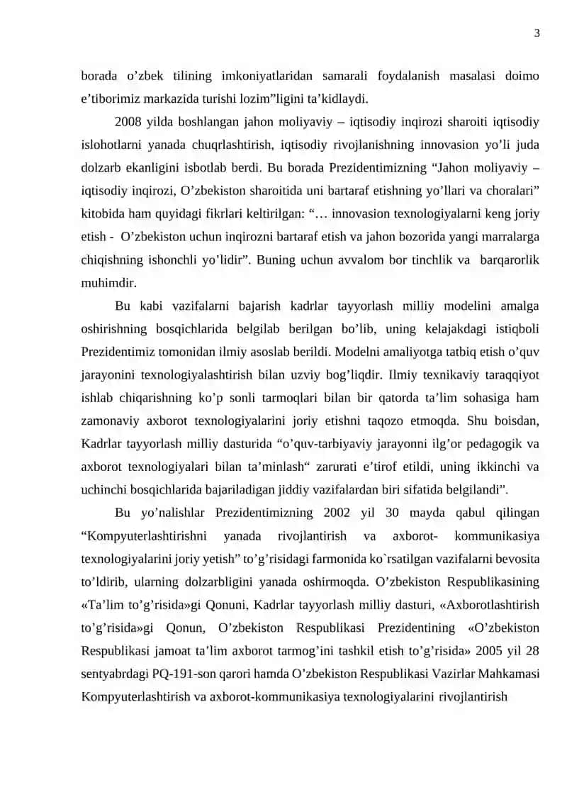 Amaliy dasturiy paketlardan intelektual tizimlar yaratishda foydalanish 3