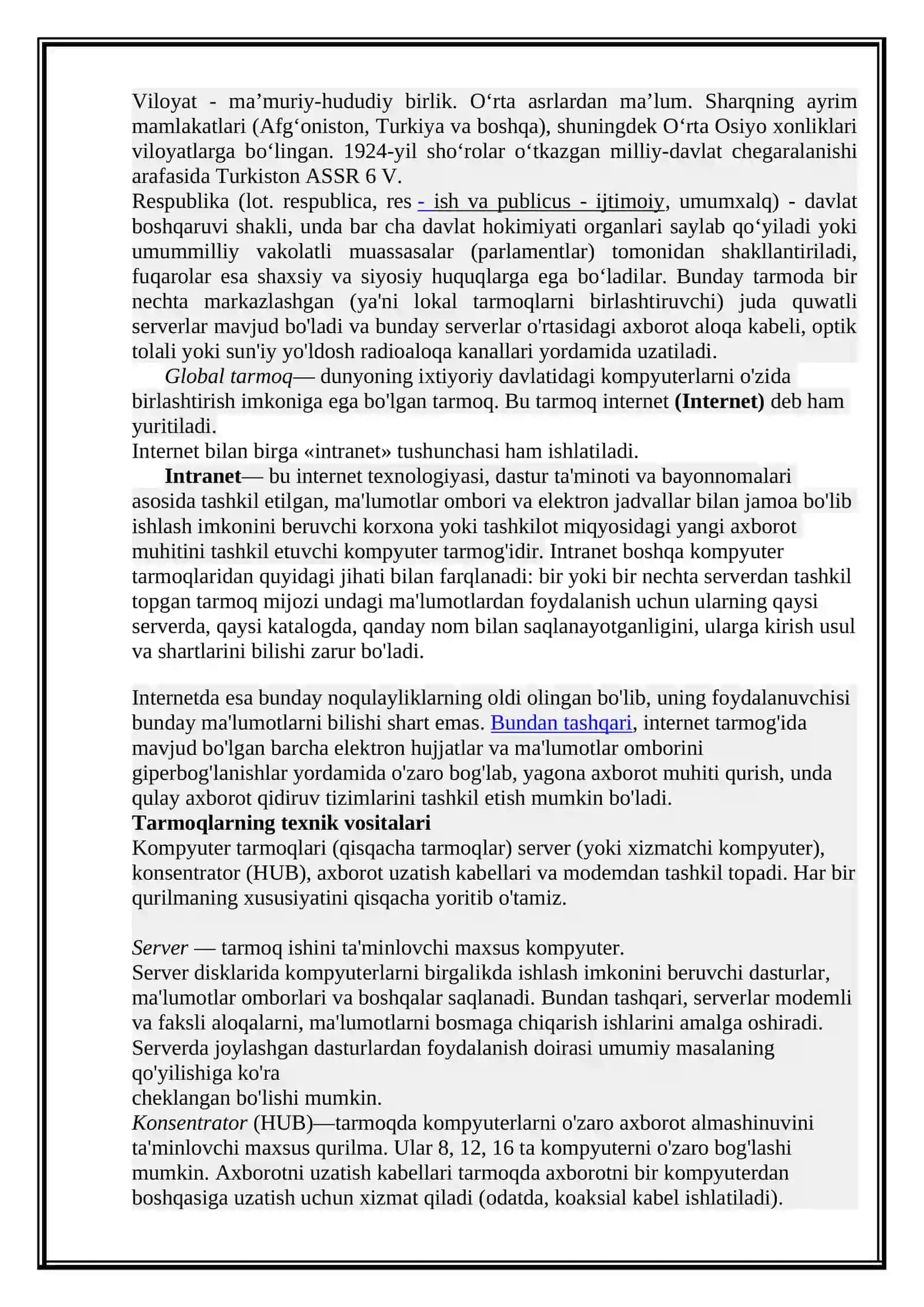 Kompyuter tarmoqlarini qurish 3
