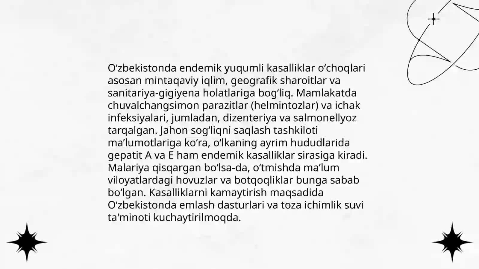 Endemik Yuqumli Kasalliklar va Epidemiologik Ahamiyati 3