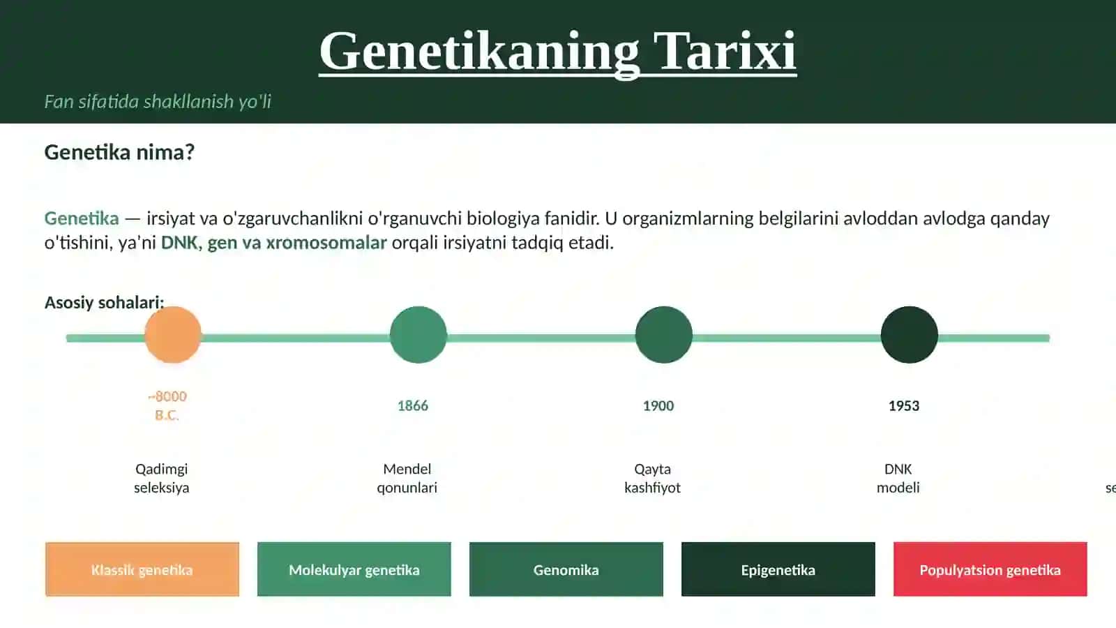 Genetika 3