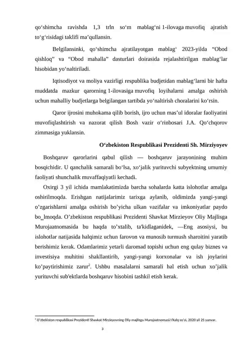 Boshqaruv hisobini yanada rivojlantirish 3
