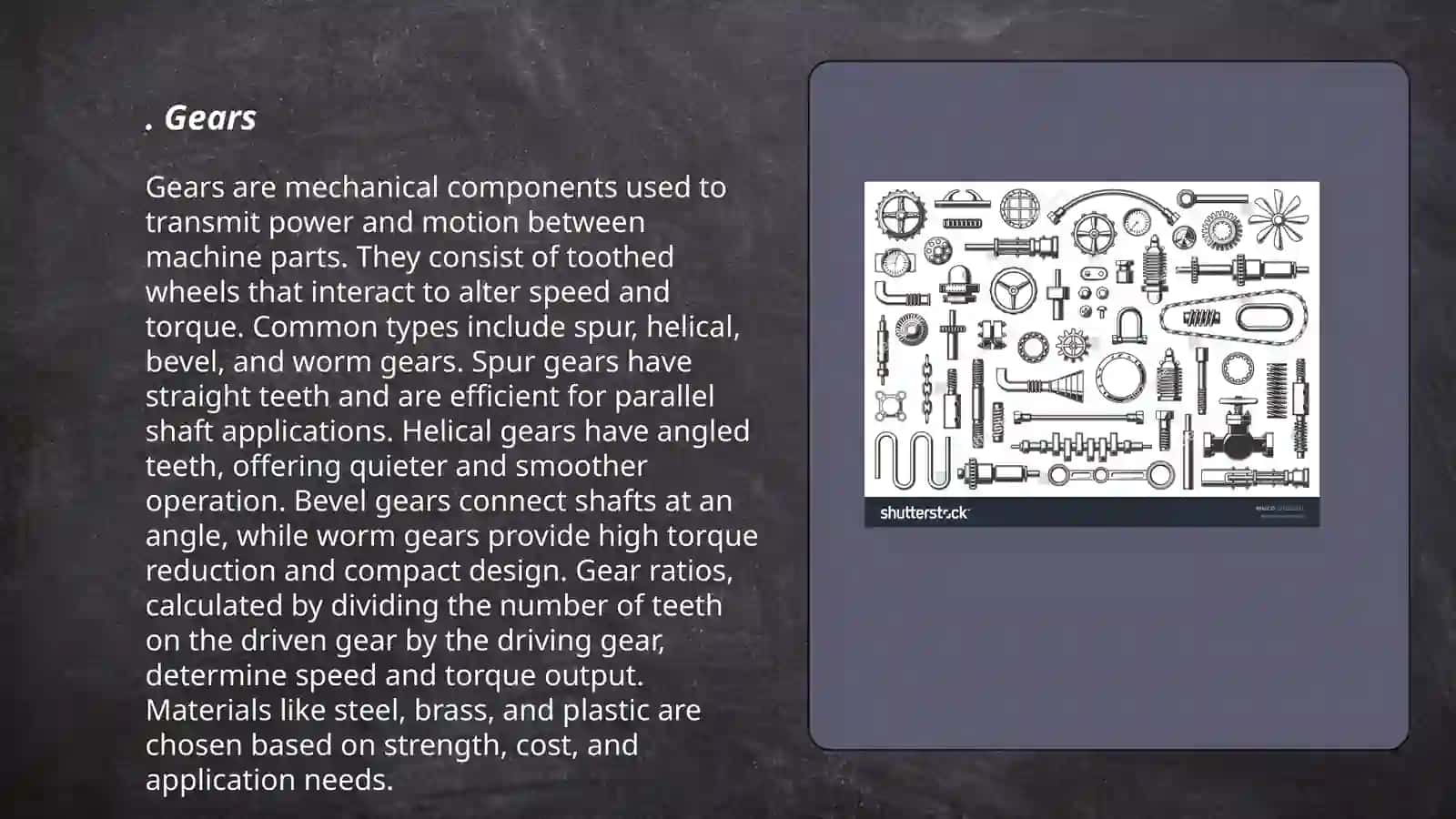 Machine parts 3