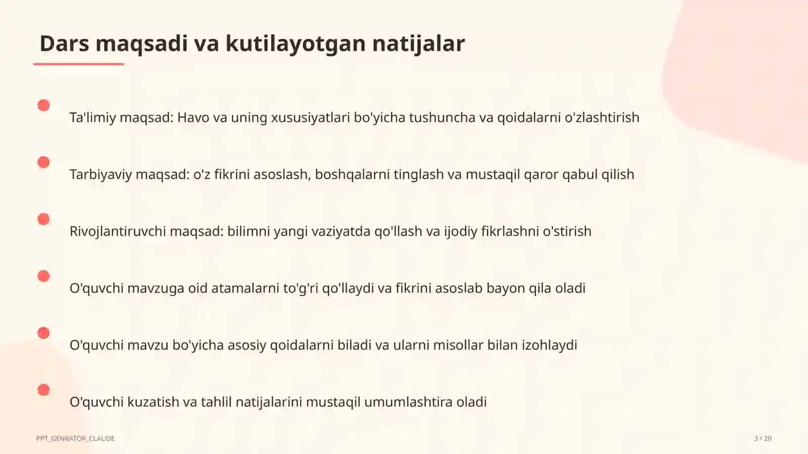 Havo va uning xususiyatlari (2-sinf) 3