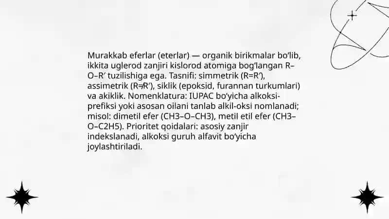 Murakkab eferlar 3