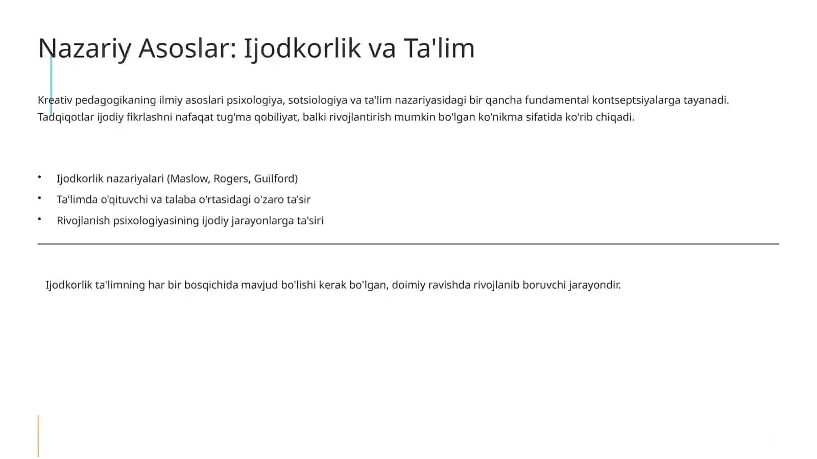 Kreativ Pedagogika Fanining Ilmiy Tadqiqot Metodlari 3