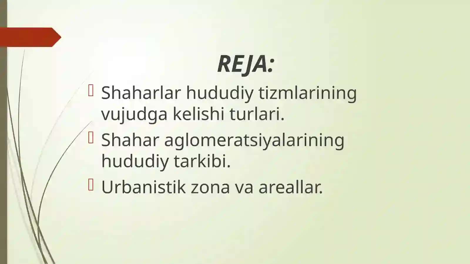 Shaharlarning hududiy tizimlari 3