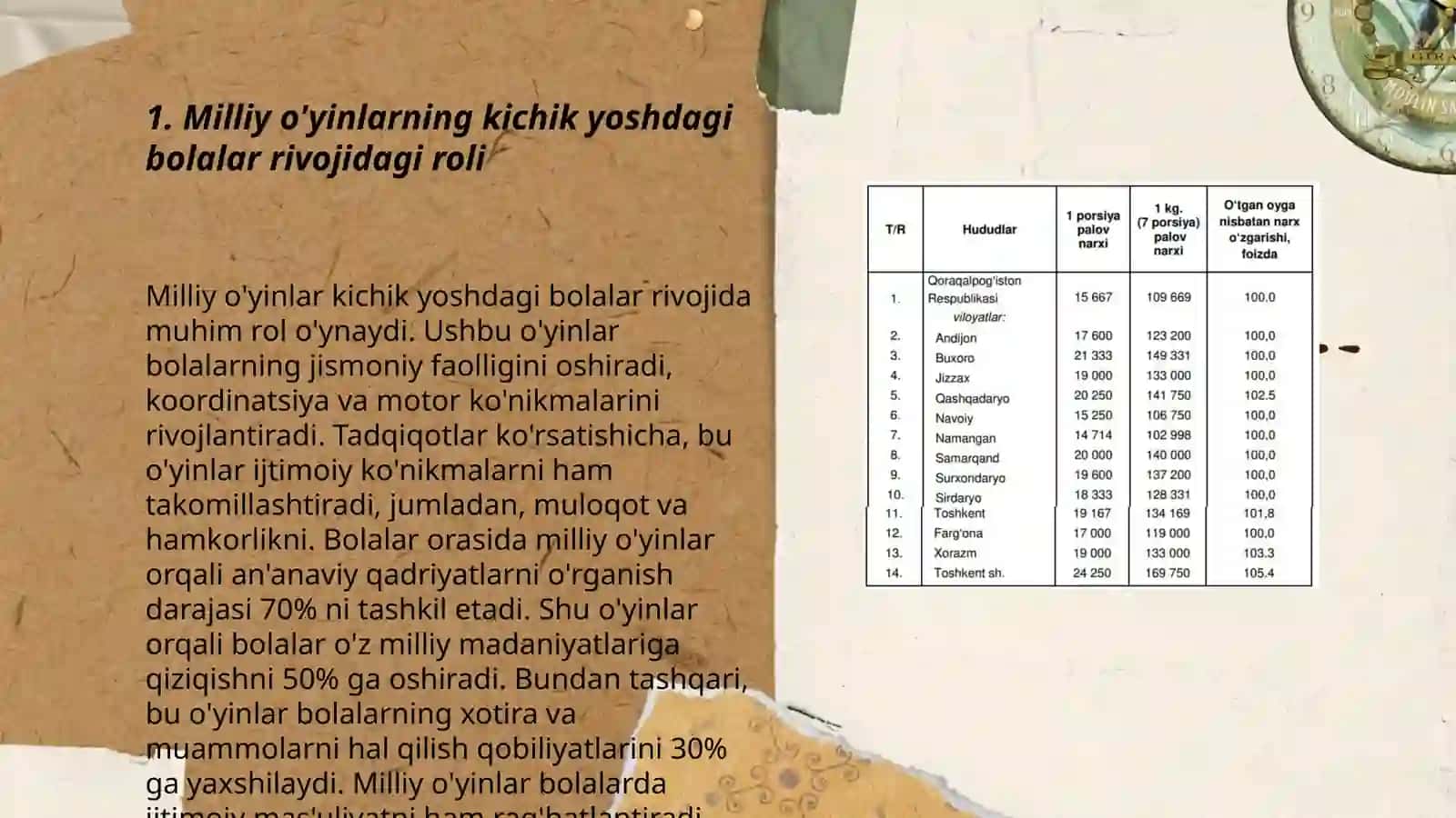 Kichik yoshdagi bolalarga beriladigan milliy va harakatli o'yinlarni o'rganish 3