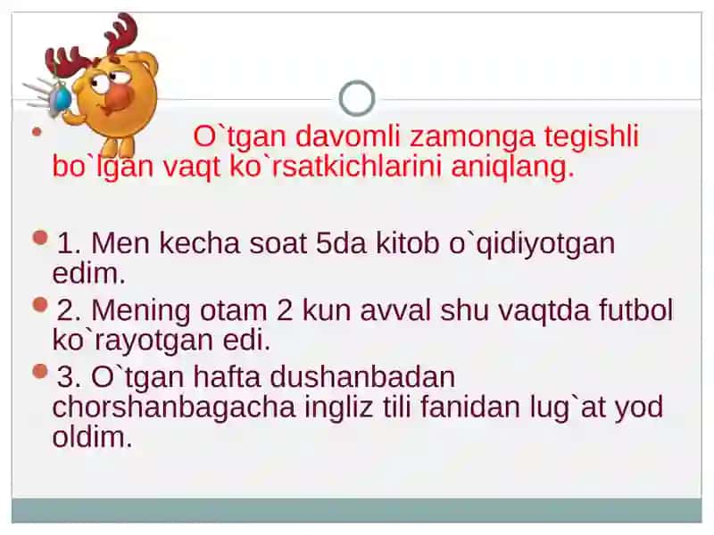 O'tgan Davomli Zamon 3