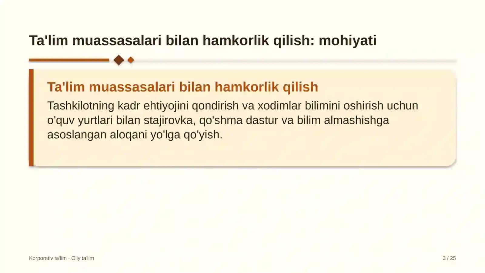 Daryo transportida ta'lim muassasalari bilan hamkorlik qilish 3
