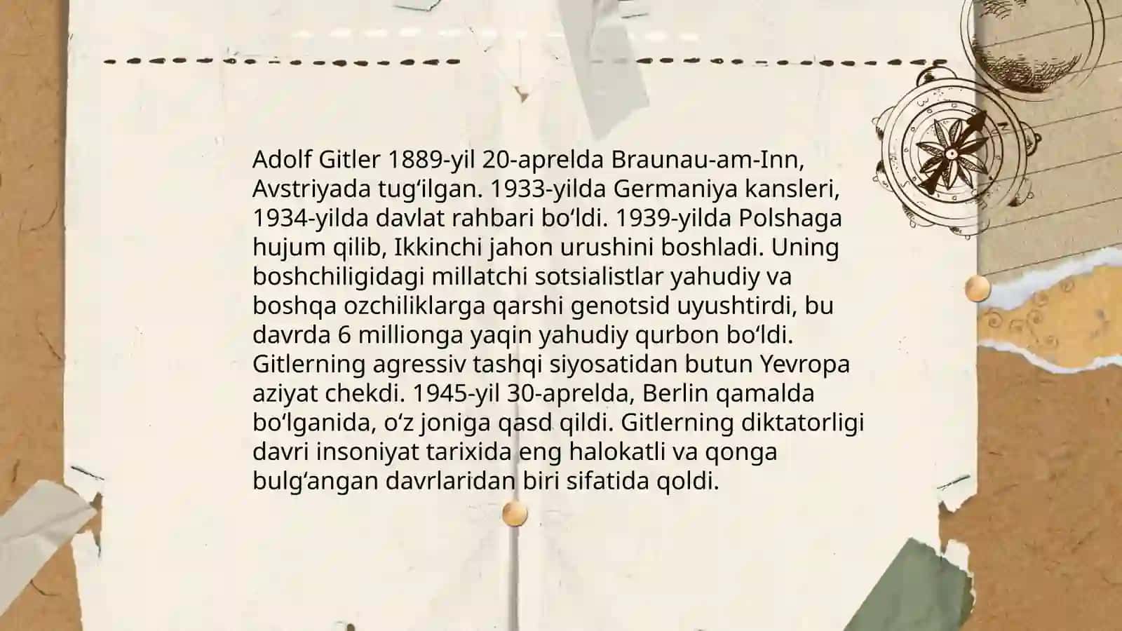 Gitler haqida tôliq malumot 3