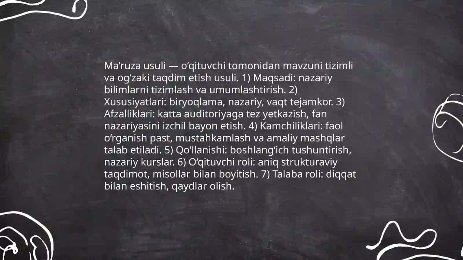 Òqitish usullari 3