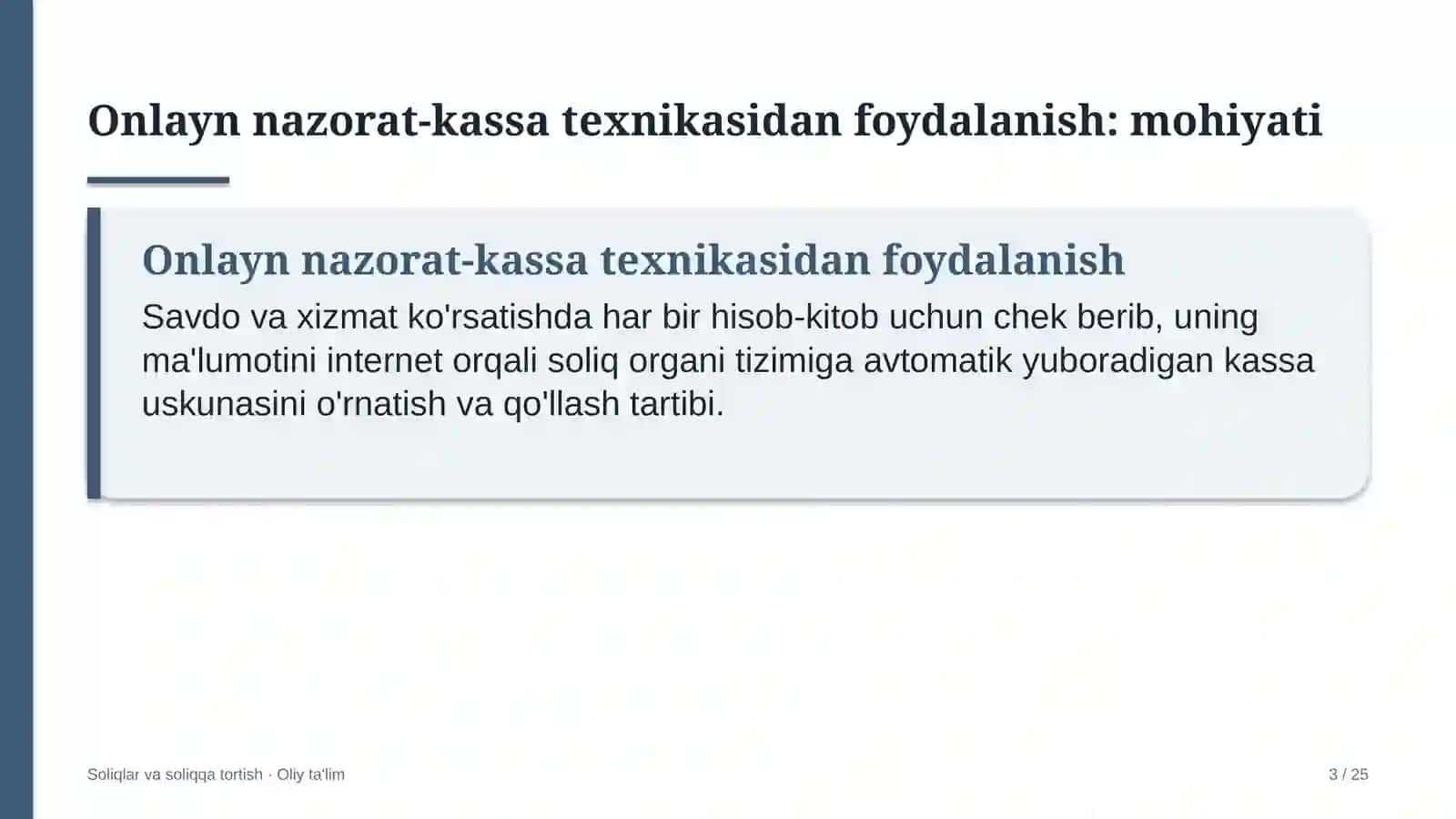 veterinariya xizmatida onlayn nazorat kassa texnikasidan foydalanish 1284 3