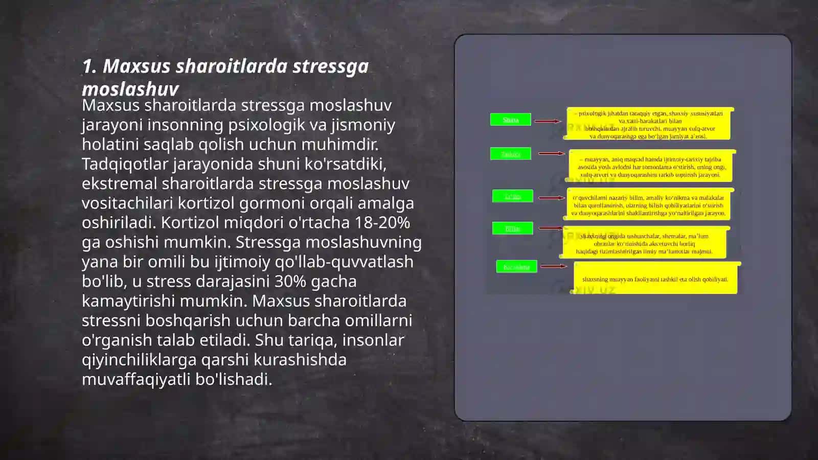 Maxsus sharoitlarda shaxs xulq atvoring psixologik xususiyatlari 3