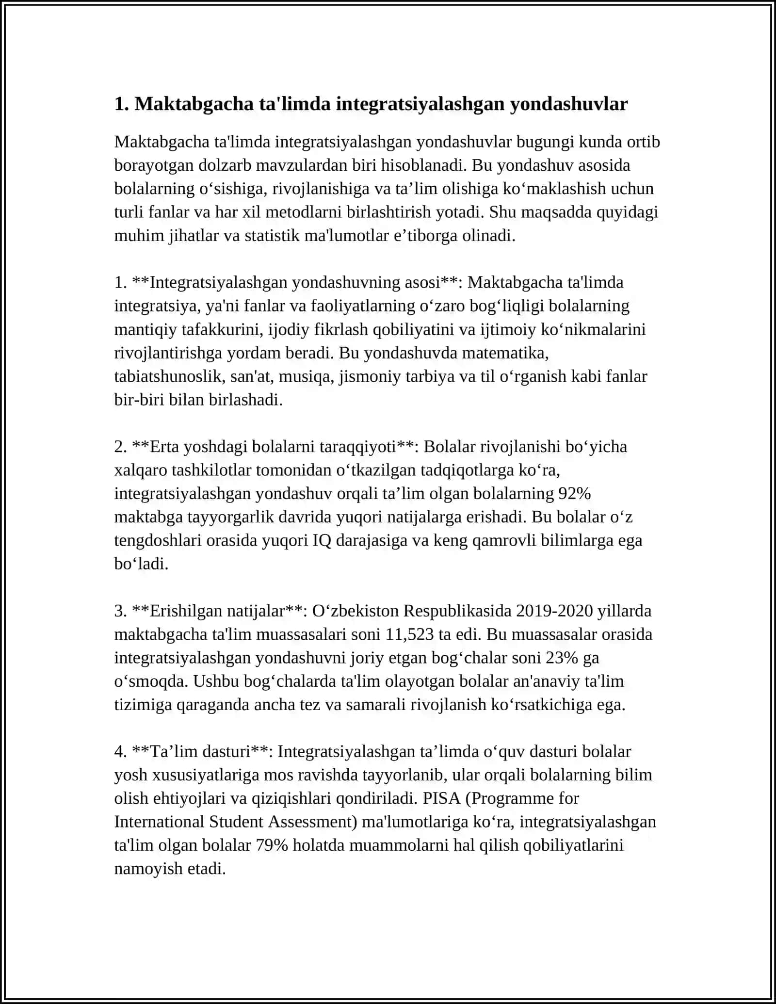 MAKTABGACHA TA'LIM TASHKILOTLARIDA TA'LIM JARAYONINING MAQSAD VA TAMOYILLARI 3