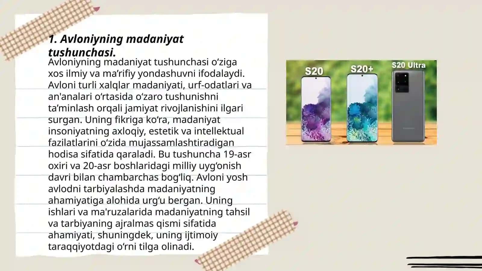 Avloniyning"Madaniyat toʻlqinlari"maqolasi va E.Tofferning uchinchi toʻlqin asari taxlil etish 3