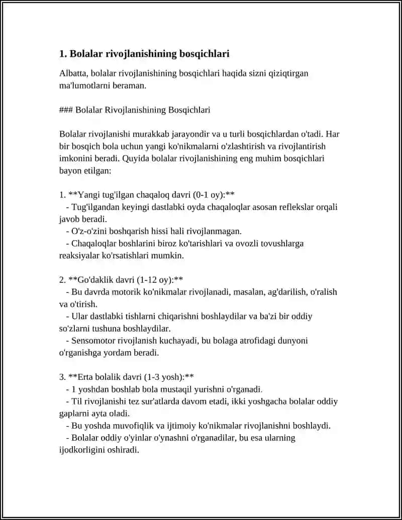 TURLI YOSHDAGI BOLALARNING RIVOJLANISHIGA XOS BOʻLGAN QONUNIYATLAR 3