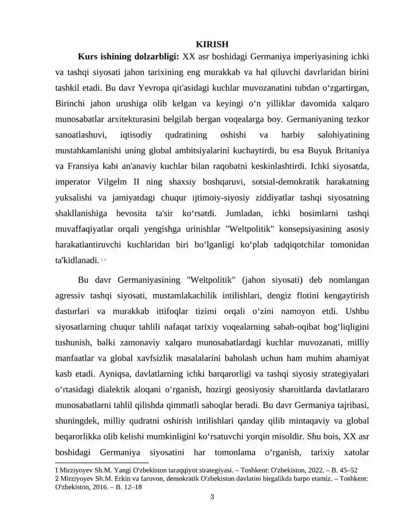 "XX-ASR BOSHIDA GERMANIYANI ICHKI VA TASHQI SIYOSATI" 3