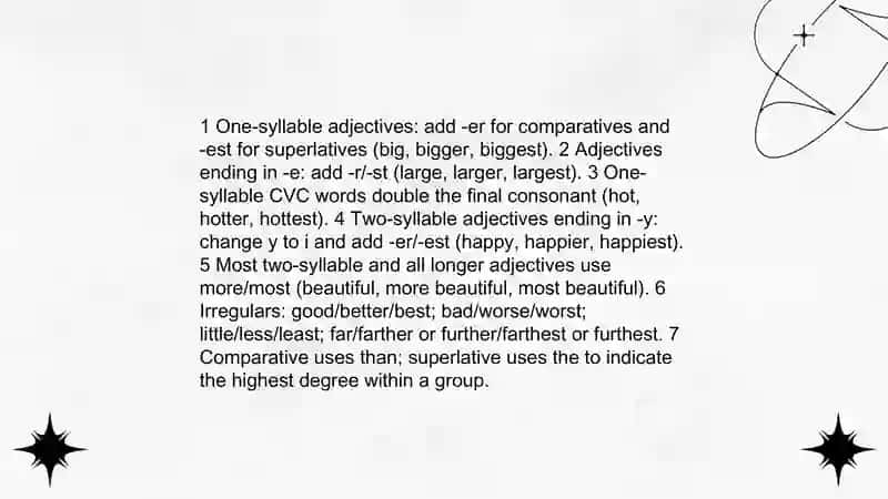 Making Comparisons 3
