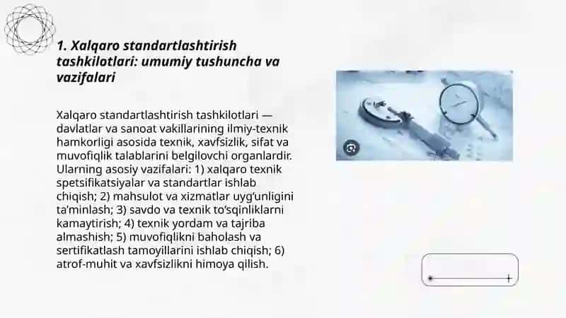 Xalqaro standartlashtirish tashkilotlari 3